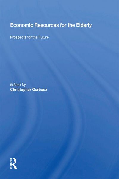 Produktbild: Economic Resources For The Elderly