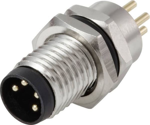 TRU COMPONENTS TC-13751924 Sensor/Aktor Einbaustecker M8 x ecker Polzahl Sensoren: 4