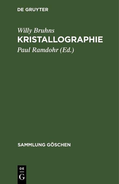 Produktbild: Kristallographie
