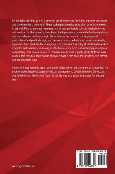 Produktbild: An Introduction to Formal Logic