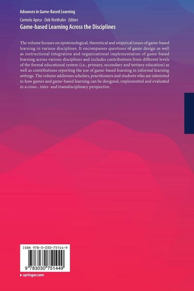 Produktbild: Game-based Learning Across the Disciplines