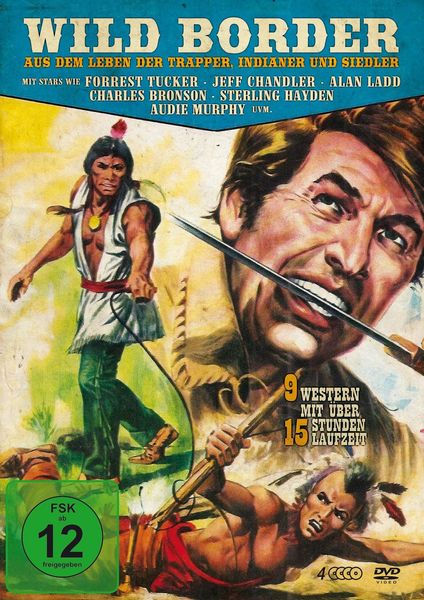 Produktbild: Wild Border - Aus dem Leben der Trapper, Indianer und Siedler [4 DVDs]