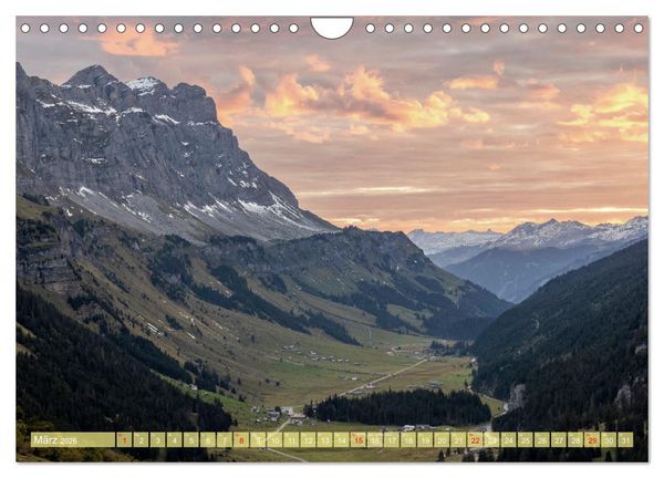 Produktbild: Schweizer Panorama - Von den Alpen bis zu den Seen (Wandkalender 2026 DIN A4 quer), CALVENDO Monatskalender