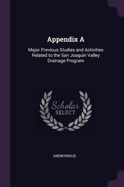 Produktbild: Appendix A