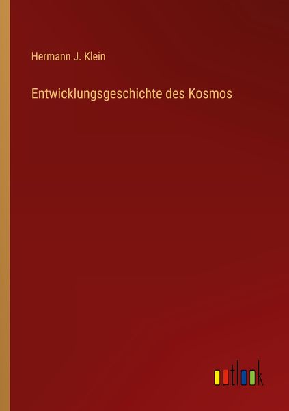 Produktbild: Entwicklungsgeschichte des Kosmos