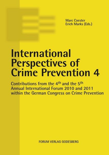 Produktbild: International Perspectives of Crime Prevention 4