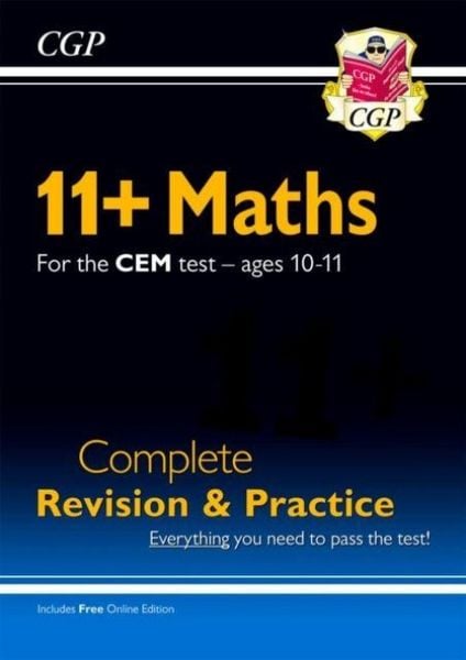 Produktbild: 11+ CEM Maths Complete Revision and Practice - Ages 10-11 (with Online Edition)