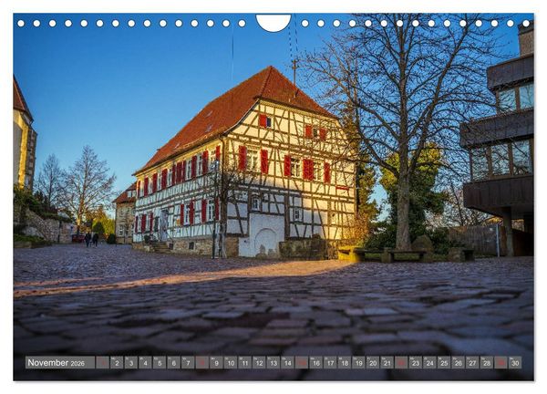 Produktbild: Impressionen aus Leinfelden-Echterdingen 2026 (Wandkalender 2026 DIN A4 quer), CALVENDO Monatskalender