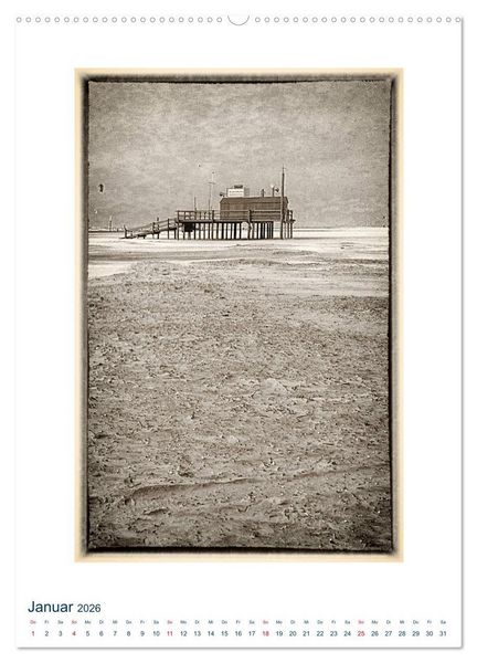 Produktbild: Nordseebrise - Bezauberndes Nordfriesland (Wandkalender 2026 DIN A2 hoch), CALVENDO Monatskalender