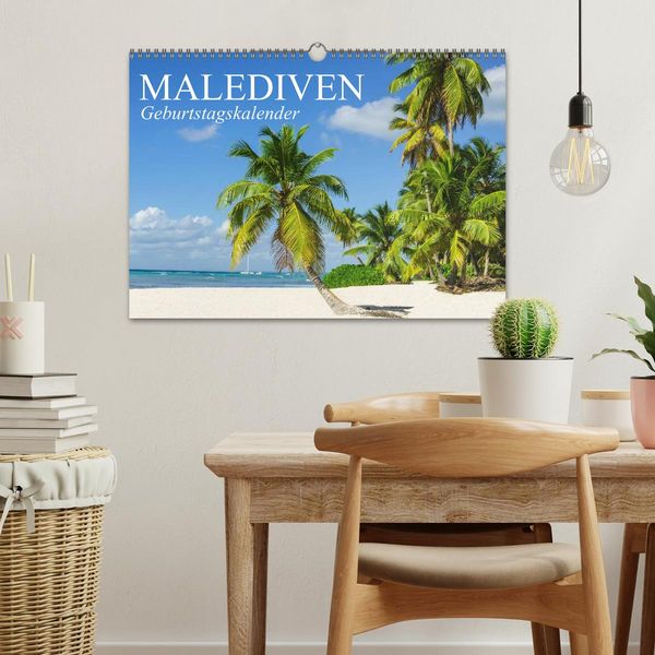 Produktbild: Malediven (Wandkalender 2026 DIN A3 quer), CALVENDO Monatskalender
