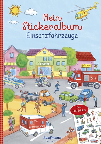 Produktbild: Mein Stickeralbum Einsatzfahrzeuge