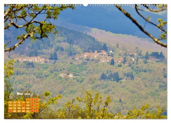 Produktbild: Herrliches Arno Tal - Wanderurlaub in der Toskana (Wandkalender 2026 DIN A2 quer), CALVENDO Monatskalender