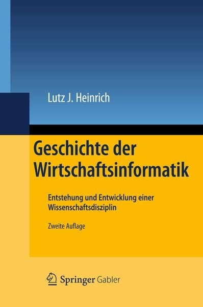 Produktbild: Geschichte der Wirtschaftsinformatik
