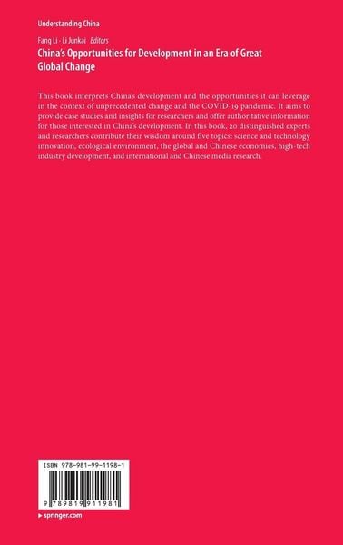 Produktbild: China&rsquo;s Opportunities for Development in an Era of Great Global Change
