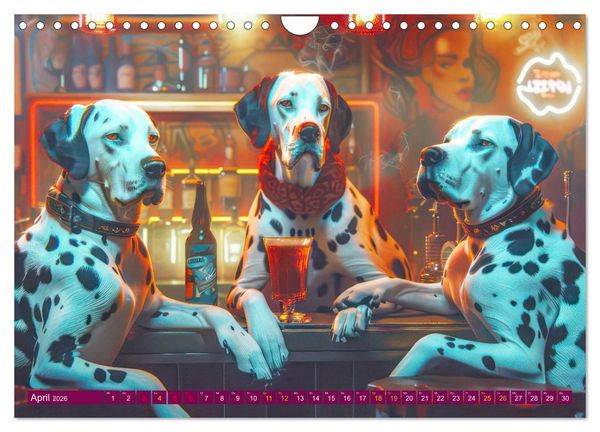 Produktbild: Tierisches Barleben (Wandkalender 2026 DIN A4 quer), CALVENDO Monatskalender