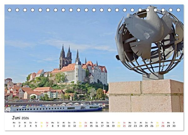 Produktbild: Mei&szlig;en (Tischkalender 2026 DIN A5 quer), CALVENDO Monatskalender