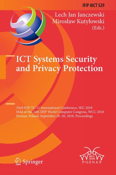 Produktbild: ICT Systems Security and Privacy Protection