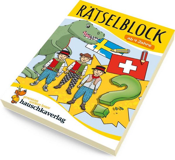 Produktbild: R&auml;tselblock ab 4 Jahre