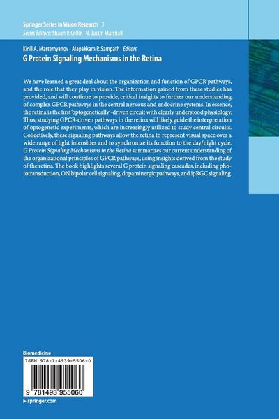 Produktbild: G Protein Signaling Mechanisms in the Retina
