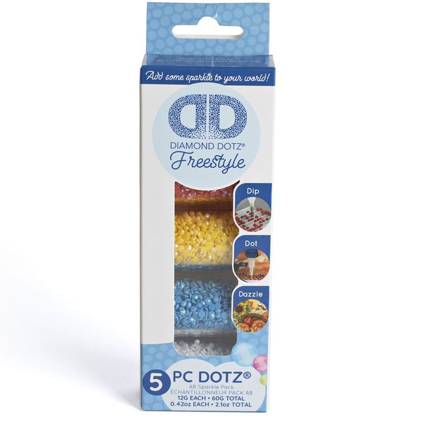 Produktbild: DIAMOND DOTZ - Diamond Painting 5 Glitzerfarben
