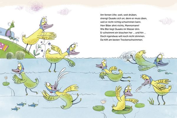 Produktbild: Biber & Quaaks: Quaaks schwimmt los