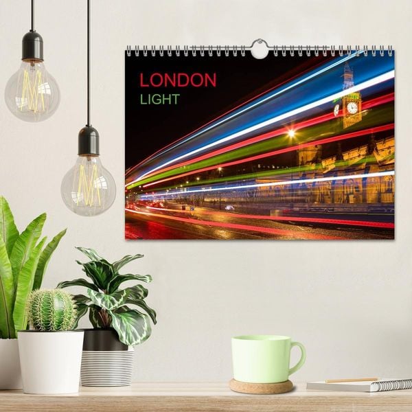 Produktbild: London Light (Wandkalender 2026 DIN A4 quer), CALVENDO Monatskalender