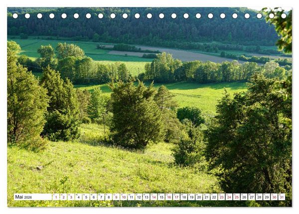Produktbild: Hardheim und Umgebung (Tischkalender 2026 DIN A5 quer), CALVENDO Monatskalender