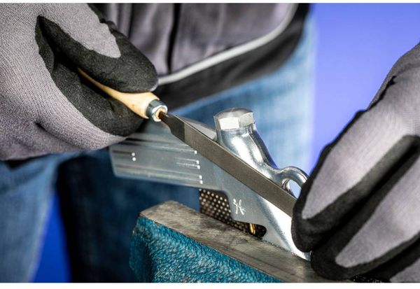 Produktbild: PFERD 11702100 Schl&uuml;sselfeilen-Set Hieb 2 inkl. Schnellspannheft in Kunststofftasche L&auml;nge 100 mm 1 St.