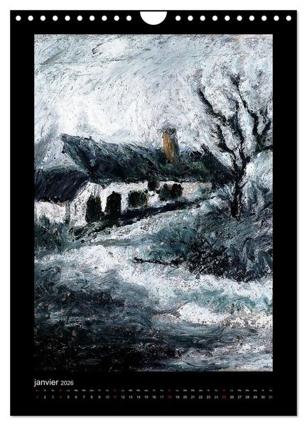 Produktbild: Les Paysages de Topaze (Calendrier mural 2026 DIN A4 horizontal), CALVENDO calendrier mensuel