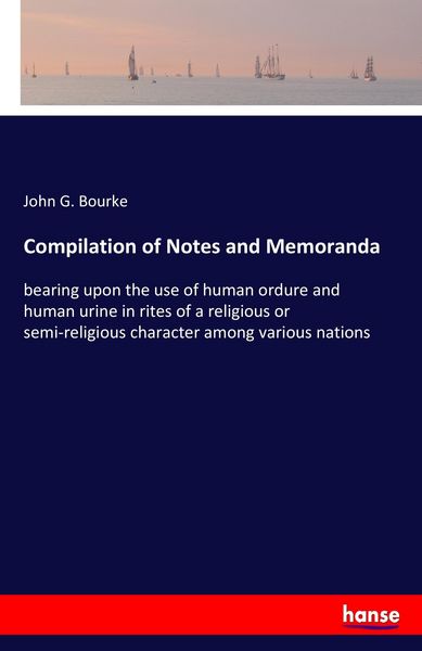 Produktbild: Compilation of Notes and Memoranda