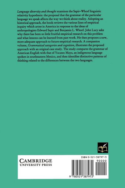 Produktbild: Language Diversity and Thought