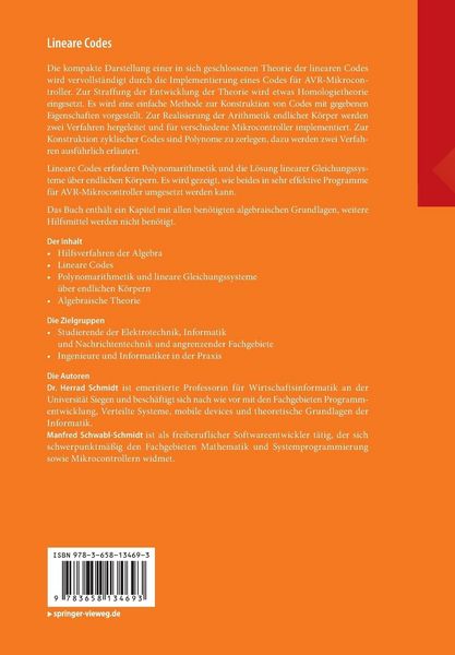 Produktbild: Lineare Codes