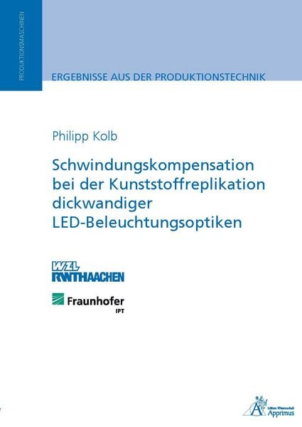 Produktbild: Schwindungskompensation bei der Kunststoffreplikation dickwandiger LED-Beleuchtungsoptiken