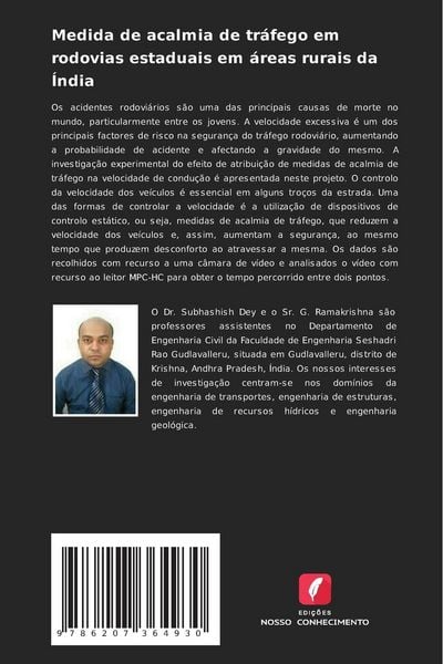 Produktbild: Medida de acalmia de tr&aacute;fego em rodovias estaduais em &aacute;reas rurais da &Iacute;ndia