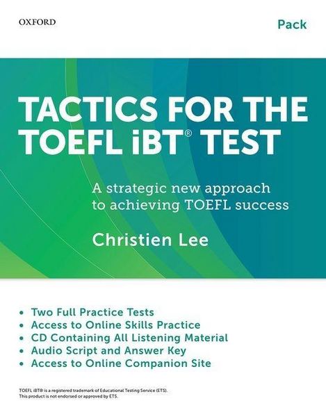 Produktbild: Lee, C: Tactics for the TOEFL iBT&reg; Test: Teacher/Self-st