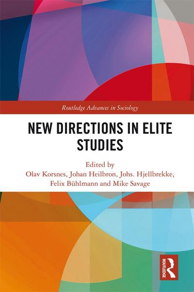 Produktbild: New Directions in Elite Studies