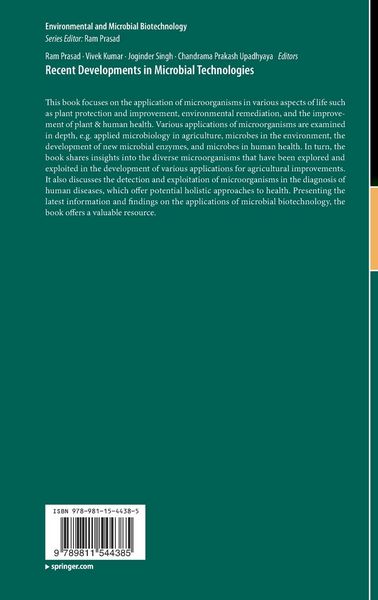 Produktbild: Recent Developments in Microbial Technologies