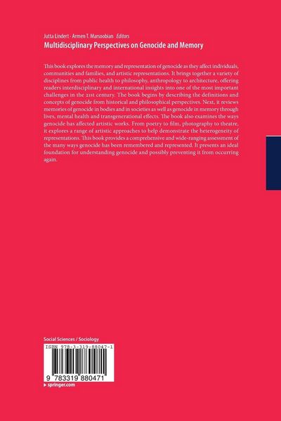 Produktbild: Multidisciplinary Perspectives on Genocide and Memory