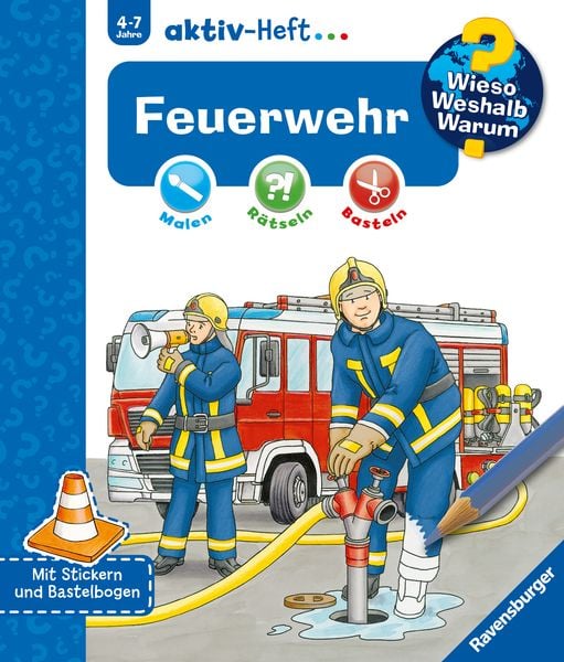 Produktbild: Wieso? Weshalb? Warum? aktiv-Heft - Feuerwehr