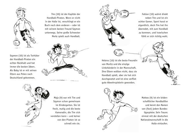 Produktbild: Die Handball-Piraten (Band 3) &ndash; Volle Action im Feriencamp