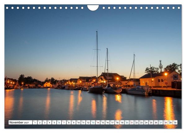Produktbild: Schiff und Segel - HIDDENSEE (Wandkalender 2027 DIN A4 quer), CALVENDO Monatskalender