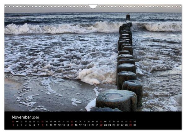 Produktbild: Wunderbare Nordsee (Wandkalender 2026 DIN A3 quer), CALVENDO Monatskalender