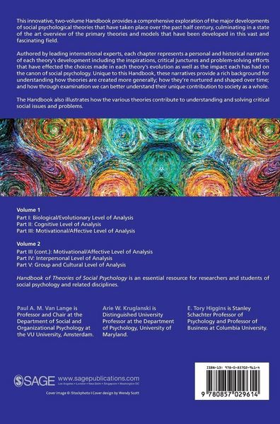 Produktbild: Handbook of Theories of Social Psychology