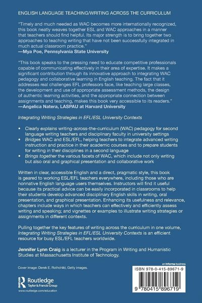 Produktbild: Integrating Writing Strategies in EFL/ESL University Contexts