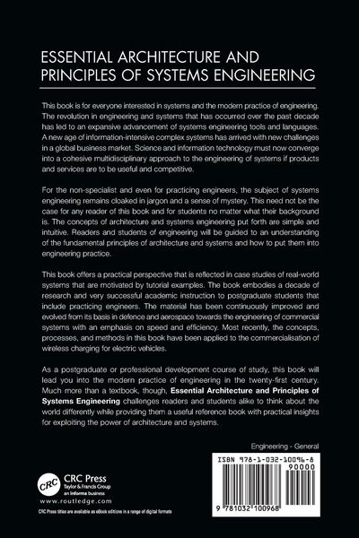 Produktbild: Essential Architecture and Principles of Systems Engineering