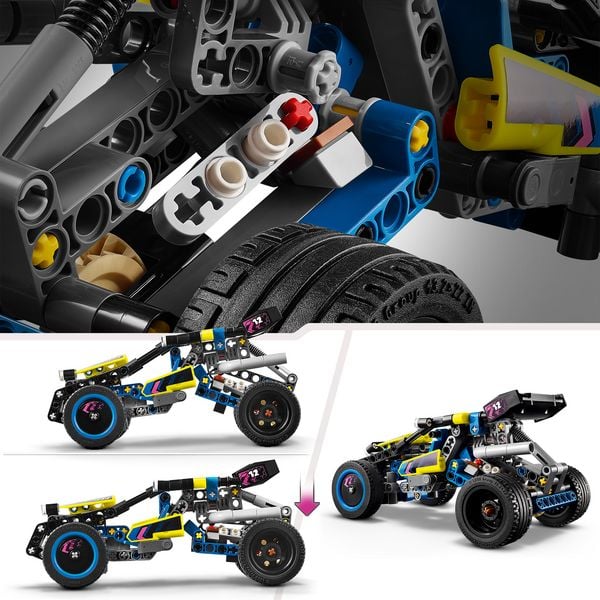 Produktbild: LEGO Technic 42164 Offroad Rennbuggy, Bausatz f&uuml;r Buggy-Spielzeug-Auto