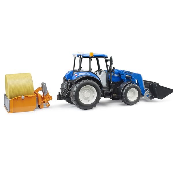 Produktbild: New Holland T5.120 mit Frontlader, Ladekasten und Gabeln