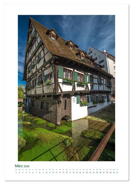 Produktbild: Ulm - Sehenswerte Gro&szlig;stadt an der Donau (Wandkalender 2026 DIN A4 hoch), CALVENDO Monatskalender