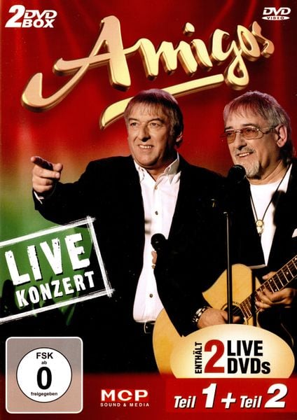 Produktbild: Amigos - Live Konzert: Teil 1&2 [2 DVDs]