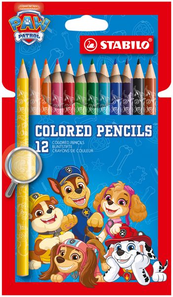 Produktbild: Farbstifte Trio PawPatrol 12St